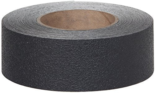 Safe Way Traction 2" X 12' Foot Roll of Black Resilient Rubberized Anti Slip Non Skid Safety Tape 3510-2-12 Made in the USA