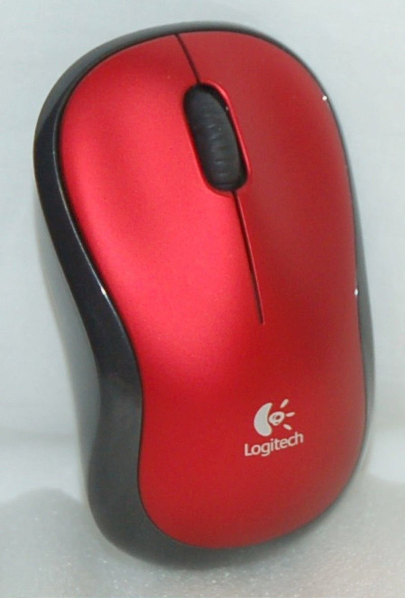 Logitech Wireless Mouse Red/Black M185