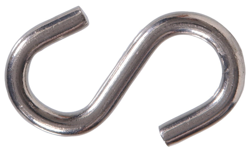 Hillman 4291 Stainless Steel S Hook, 1-1/2", 15 Pieces