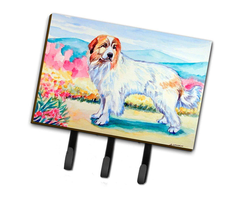 Caroline's Treasures 7130TH68 Great Pyrenees Leash Holder or Key Hook, Triple, Multicolor