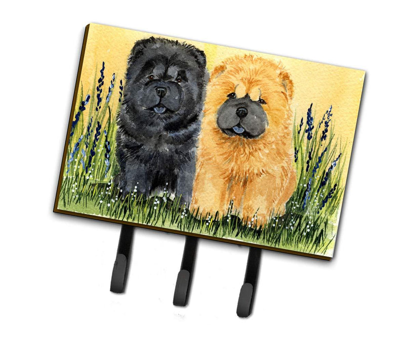 Caroline's Treasures SS7006TH68 Chow Chow Leash Holder or Key Hook, Triple, Multicolor