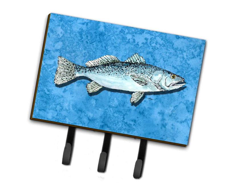 Caroline's Treasures 8770TH68 Fish - Trout Leash Holder or Key Hook, Triple, Multicolor