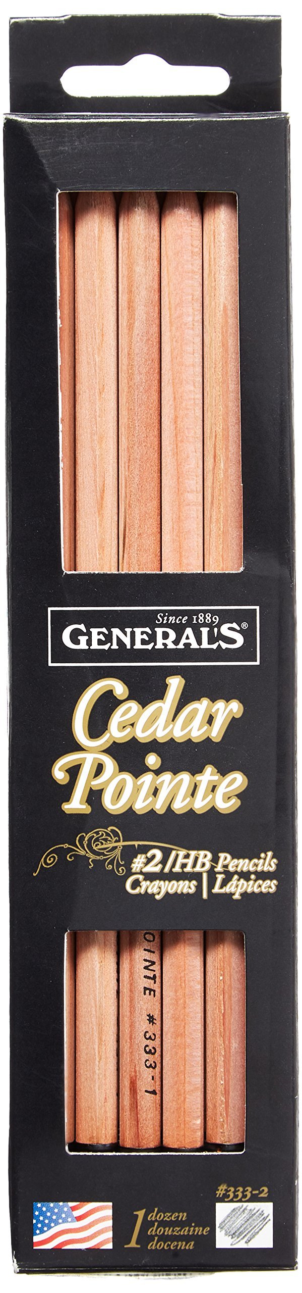 GENERAL PENCIL Cedar Point Pencil No.1/Xtr Soft 12/Box (43296780) 1