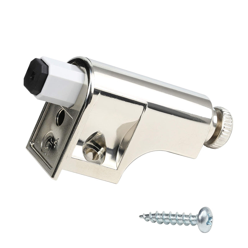 Rok Hardware 25 Pack Soft Close Damper for Cabinet Doors/Compact /SoftClose Cabinet Adapter/Hardware/Polished Nickel/Hinge SCD103