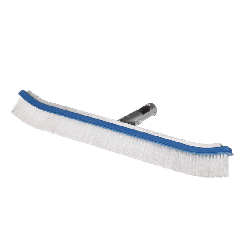 Blue Devil Pool Wall Brush Deluxe with Poly Bristles - 18" Blue