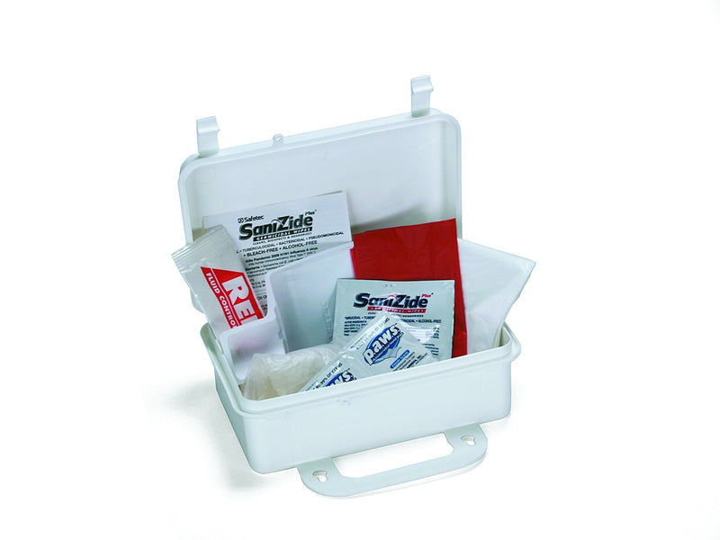 Medique Products 89701 Body Fluid Clean Up Kit, Plastic Case, Filled