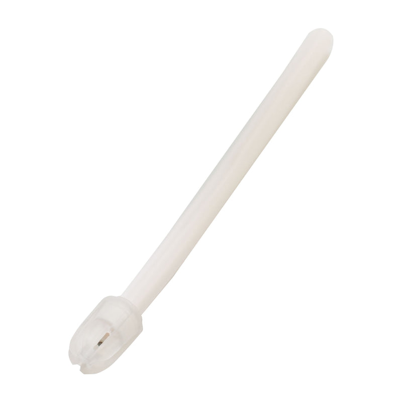 Practicon 7024911 WHI Clear Tip Total Comfort Aspirators, White (Pack of 100)