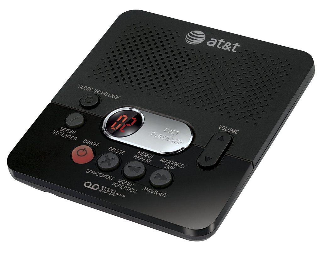 ATT Digital Answering System Black 1740