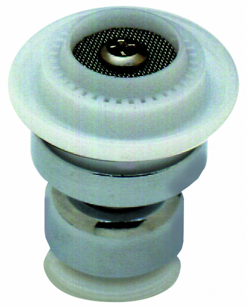 T&S Brass B-0199-22 Swivel Aerator, Dual Spray Pattern - Laminar Or Spray, 2.2 GPM, Thread Adapter Included