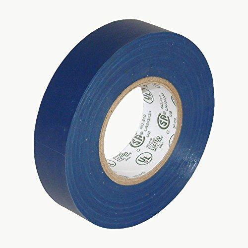 JVCC E-Tape Colored Electrical Tape: 3/4 in. x 66 ft. (Blue)