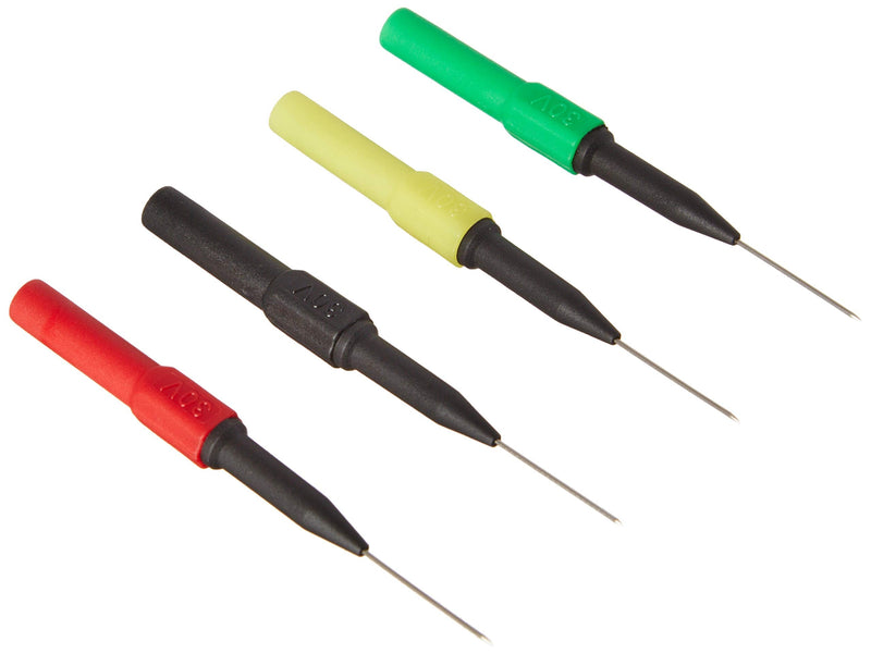 Electronic Specialties 618 Green/Yellow/Red/Black 3.25 x 0.25 x 0.25 Mini Back Probe/Wire Piercer