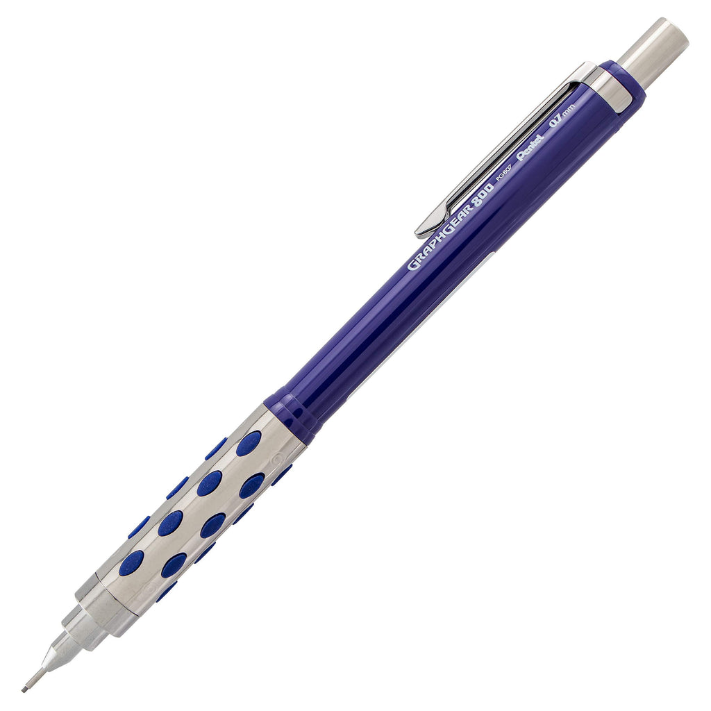 Pentel Graph Gear 800 Blue Mechanical Drafting Pencil, 0.7mm (PG807C)