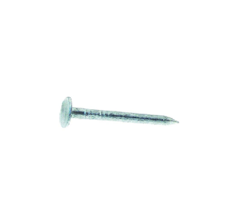 Grip-Rite 1-1/2 in. Roofing Hot-Dipped Galvanized Steel Nail Flat 5 lb. - Case Of: 1;