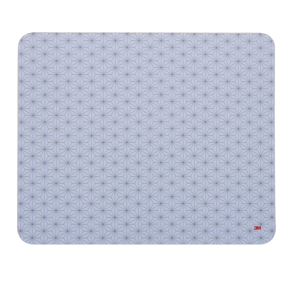 3M Precise Mouse Pad with Repositionable Adhesive Back, Enhances the Precision of Optical Mice at Fast Speeds, 8.5" x 7", Frostbyte (MP200PS2)