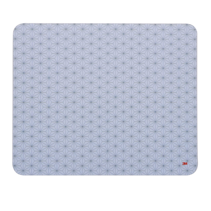 3M Precise Mouse Pad with Repositionable Adhesive Back, Enhances the Precision of Optical Mice at Fast Speeds, 8.5" x 7", Frostbyte (MP200PS2)