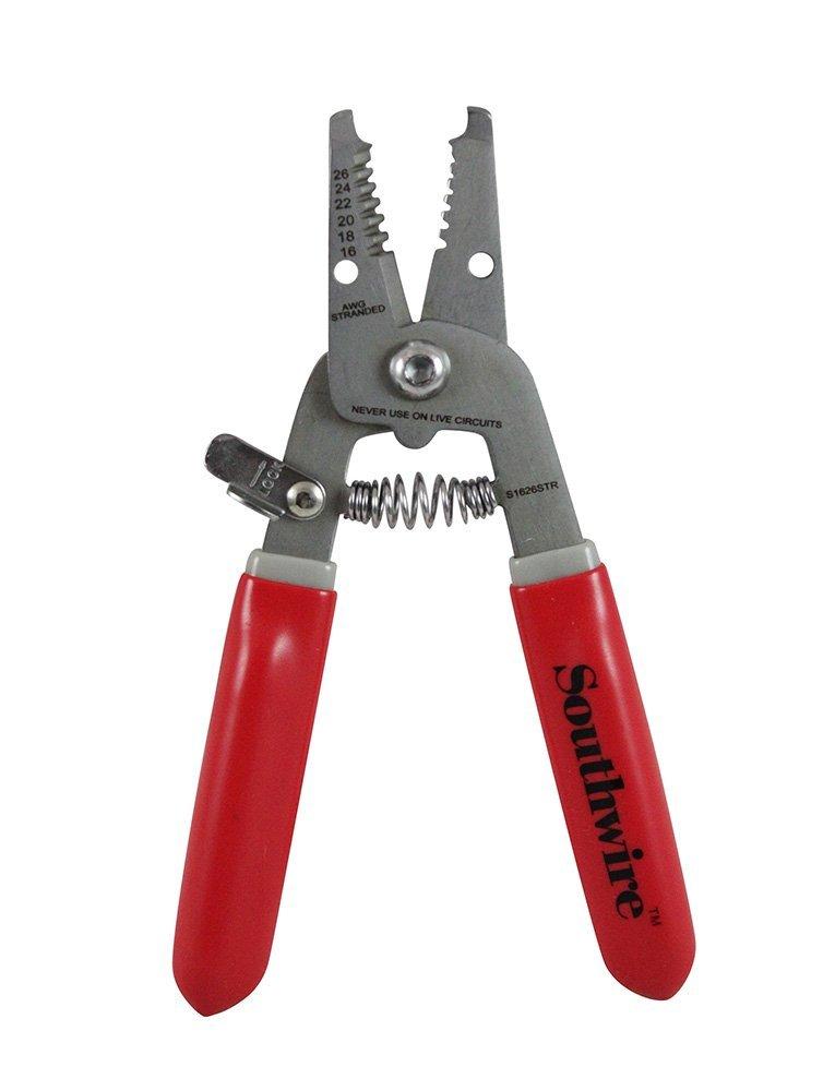 Southwire - 58278240 Tools & Equipment S1626STR Compact Solid and Stranded Wire Stripping Tool