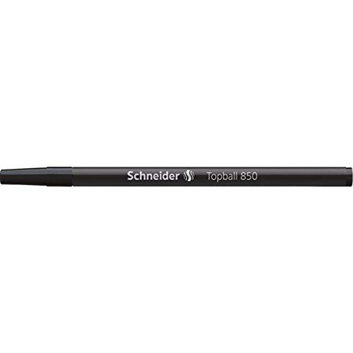 Schneider Topball 850 Black 0.5 mm Rollerball Refills - 2/pk