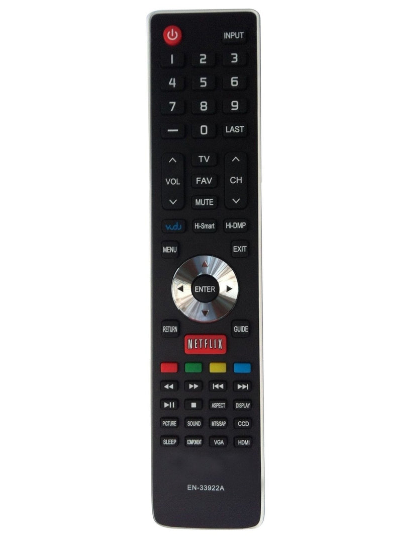 New Smart Internet TV Remote Control EN-33922A for Hisense Smart Internet TV LHD32K366WUS LTDN40K366NWUS LTDN40K366WUS LTDN50K366GWUS LTDN50K610GW LTDN55K610GW