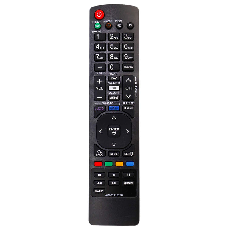 Beyution New LG Replaced Lost AKB72915238 3D TV Remote for LG 42LW5700 47LW5700 42LV3700 47LV3700 55LV3700 42LV5400 55LW5700 3D TV