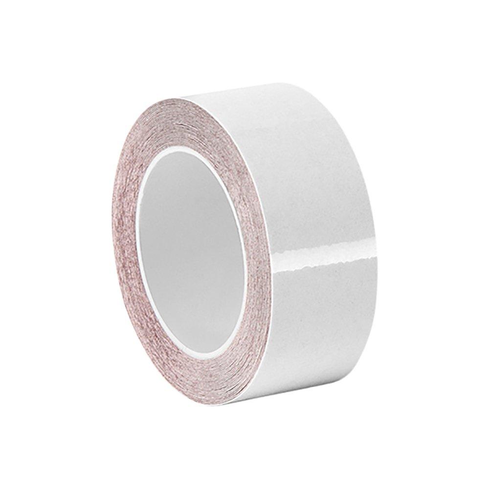 0.75-5-3M 5557 White Polyester/Paper/Acrylic Adhesive Water Contact Indicator Tape, 0.01" Thickness, 5 yd Length, 0.75" Width