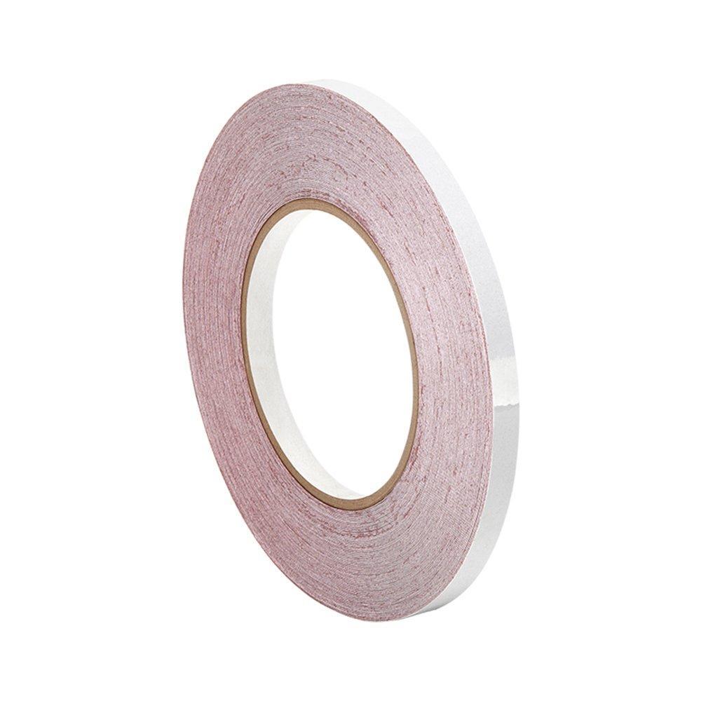 3M 5557 0.125" x 36yd White Polyester/Paper/Acrylic Adhesive Water Contact Indicator Tape, 0.01" Thickness, 36 yd Length, 0.125" Width