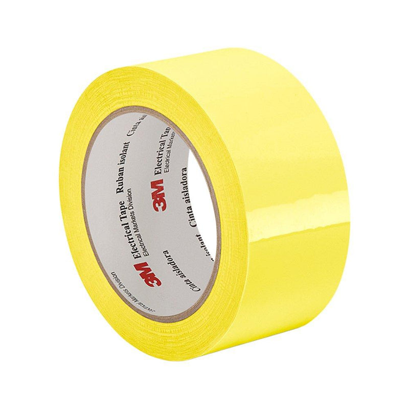 3M - 56 1.5" x 72yd 56 Yellow Polyester Film Electrical Tape, 1.5" width x 72yd length (1 roll)