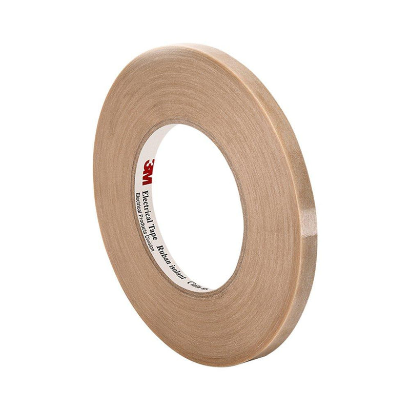 3M 44HT Tan High-Tack Electrical Tape, 0.25" width x 90ydlength (pack of 2)