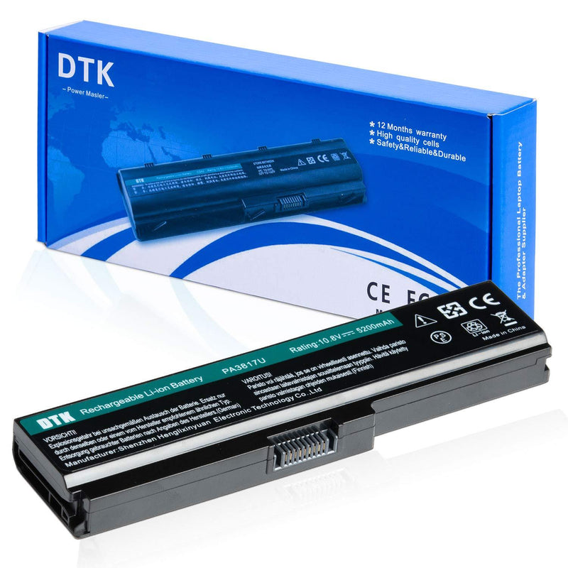 Dtk New Laptop Notebook Battery for Toshiba Computer PA3817U-1BRS PA3817U-1BAS PA3818U PA3819U-1BRS Select Models