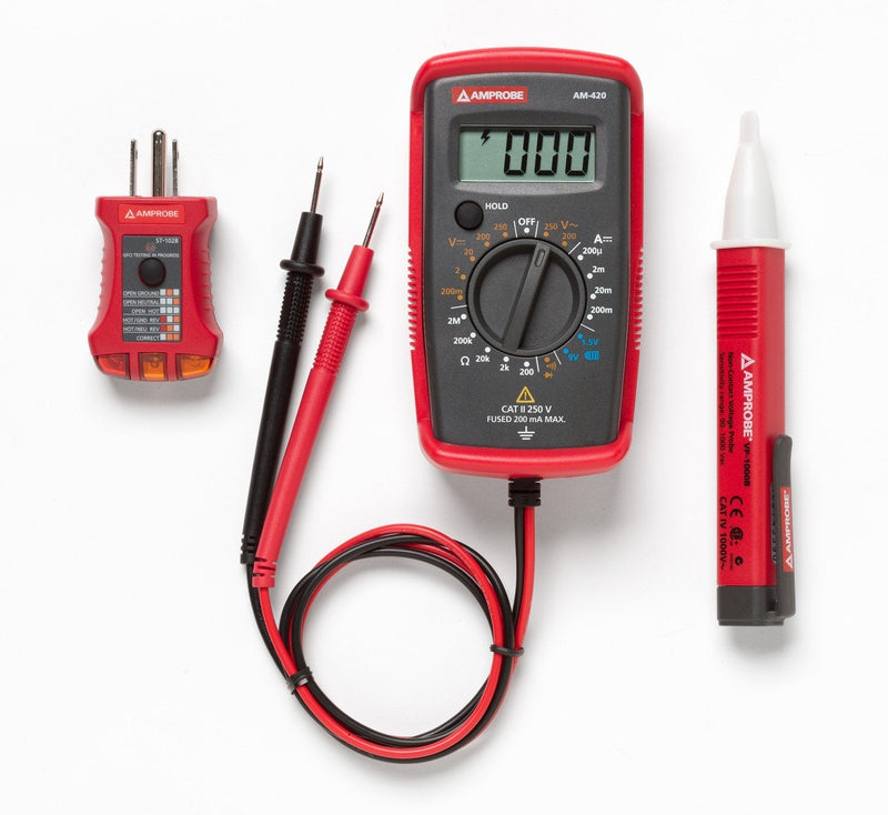 Amprobe PK-110 Electrical Test Kit with Voltage Probe