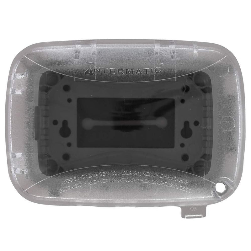 Intermatic Wp5100C Electrical Box, 2.75" Single Gang Plastic While-in-Use Weatherproof Vertical/Horizontal Cover