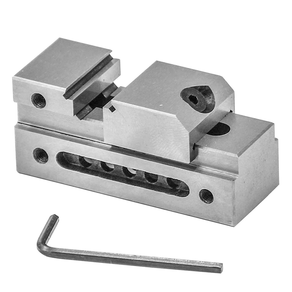 HFS (R) Precision Grinding Screwless Mini Insert Vise Toolmaker Steel .0002" (1IN) 1IN