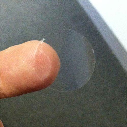 Ultra Clear Retail Envelope Seals for Mailing Packaging 3/4 Inch 500 Adhesive Stickers