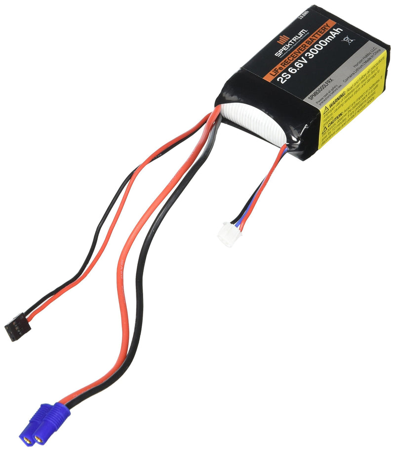 Spektrum 3000mAh 2S 6.6V Li-Fe Receiver Battery