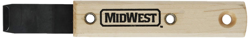 MIDWEST Siding Removal Tool - Offset Hardened Steel Blade with Hardwood Handle & Handy Hang Hole - MWT-ST