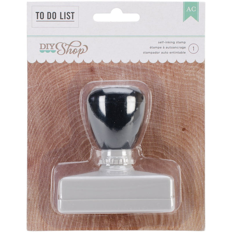 American Crafts To Do List DY2 Self Inking Stamp