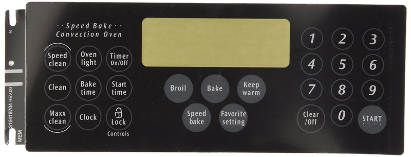 Frigidaire 316419704 Overlay