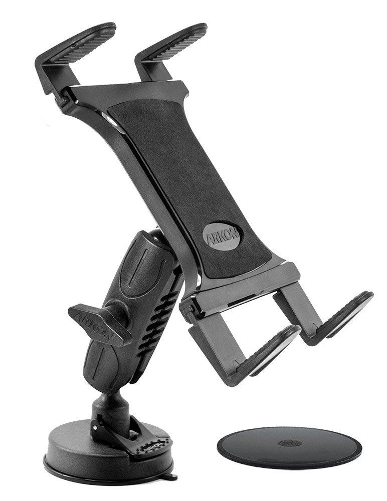 ARKON Sticky Suction Tablet Mount for Apple iPad Air 2 iPad Pro iPad 4 3 Galaxy Tablets Retail Black