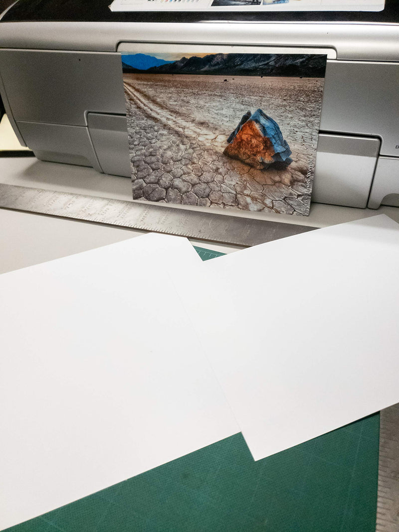 8.5" X 11" Cold Press Watercolor Fine Art Inkjet Paper - 25 Sheets