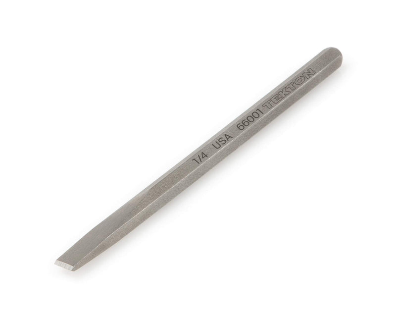 TEKTON 1/4 Inch Cold Chisel | Made in USA | 66001 1/4 in.