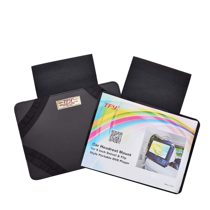TFY Car Headrest Mount for Portable DVD Player - 2 Pieces