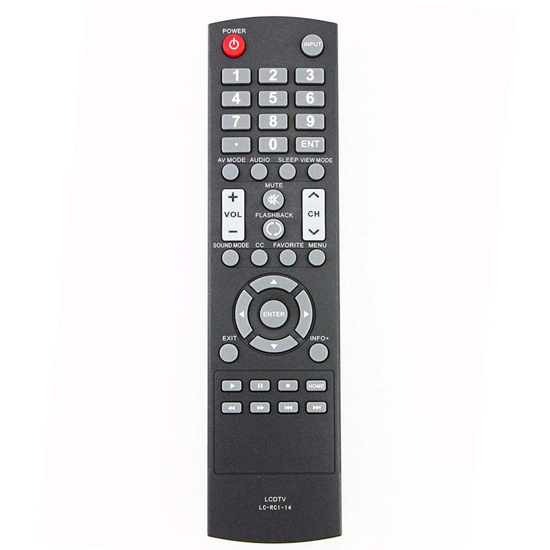 Beyution New LC-RC1-14 LCRC114 Remote Control fit for Sharp TV LC-32LB261U LC-42LB261U LC-50LB261U LC-32LB150U LC-42LB150U LC-50LB150U LC-43LB371U LC-50LB371U LC-43LB370U