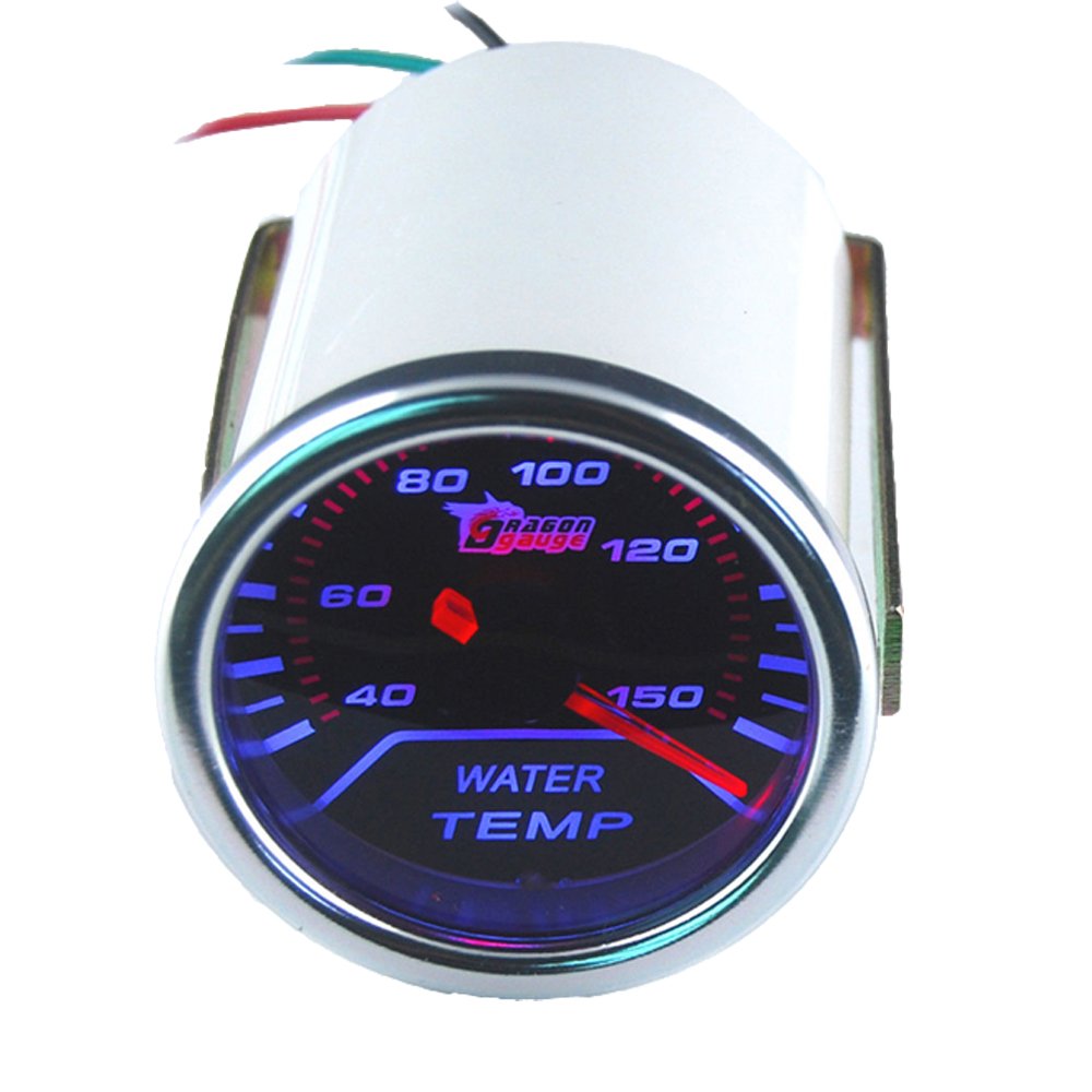 ESUPPORT Car 2" 52mm Water Temp Gauge Meter Temperature Light