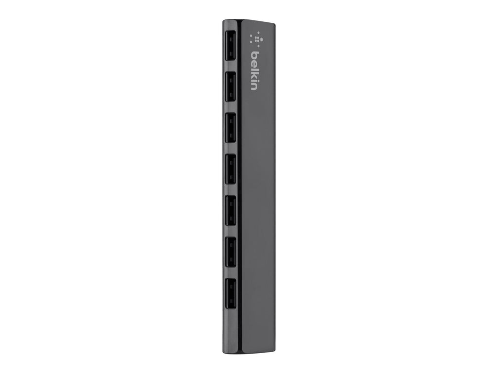 Belkin Ultra-Slim Desktop USB 2.0 Hub (7-Port) Black