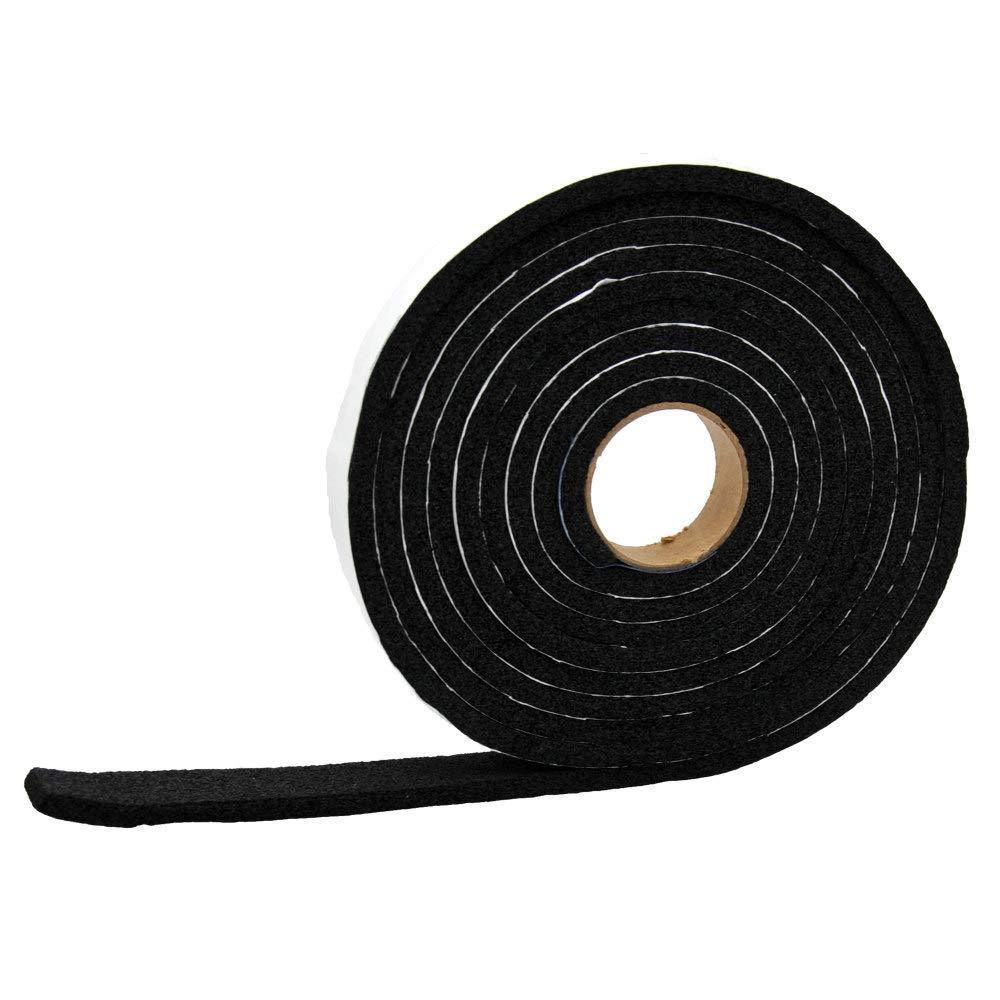 AP Products 018-5161250 Vinyl Foam Tape, 5/16" x 1/2" x 50' 5/16 Inches x 1/2 Inches