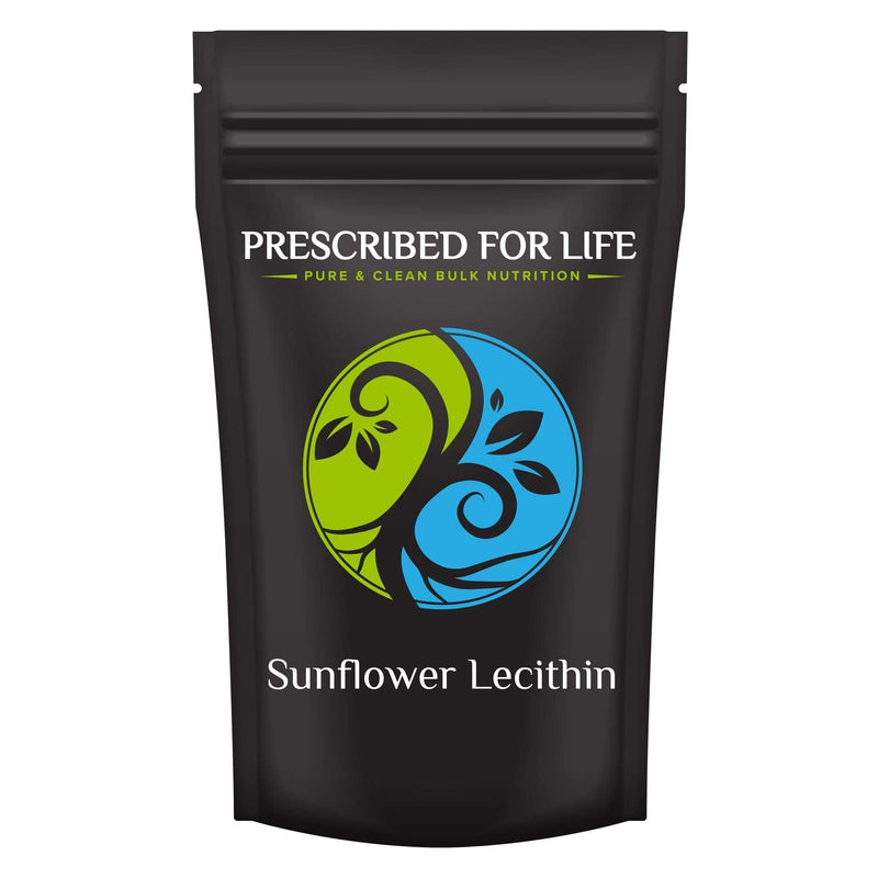 Prescribed for Life Sunflower Lecithin Powder (4 oz / 113 g) | Natural, Unbleached, Gluten Free, Vegan, Non-GMO, Soy Free, Kosher, No Fillers | Naturally Rich in Choline & Essential Fatty Acids 4 Ounce (Pack of 1)