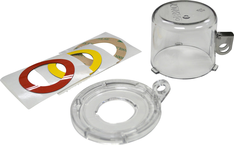 Brady 139796 Push Button Lockout, 30 mm, Clear