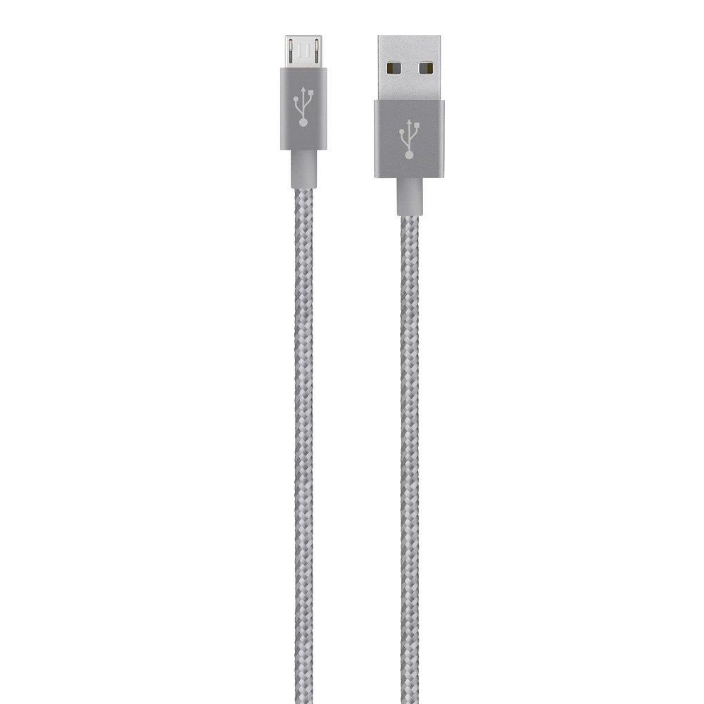 Belkin 4-Foot MIXIT Metallic Micro USB Cable (Gray)