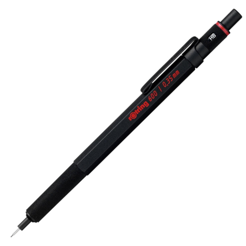 rOtring 600 Mechanical Pencil, Black, 0.35mm (1910858)