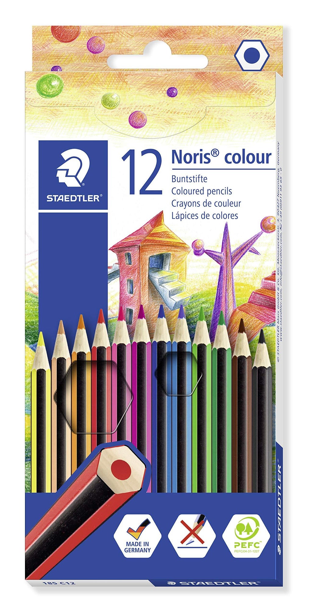 Noris colour 185 C12 Colouring Pencil - Assorted