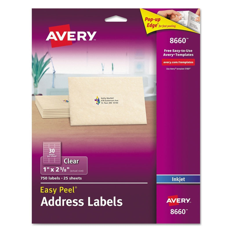 AVE8660 - Avery Easy Peel Mailing Label